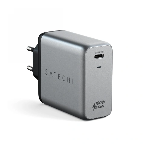 Kup Netzteil Satechi USB-C, 100W, PD, GaN Space Grau - STH118 - {ean13} - Sklep Home Screen