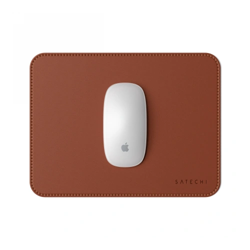 Kup Mausunterlage Satechi Eco Leather Kunstleder braun - STH121 - {ean13} - Sklep Home Screen
