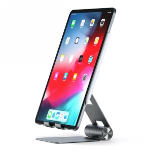 Kup Podstawka Satechi R1 Aluminum Hinge Holder Foldable Stand Apple MacBook / iPad space gray - STH122 - {ean13} - Sklep Home Screen
