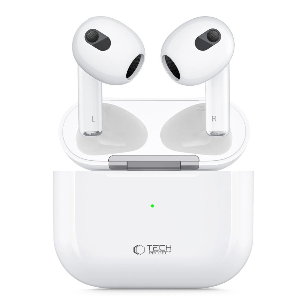 Słuchawki bezprzewodowe douszne Tech-Protect UltraBoost TWS Earphone Core white