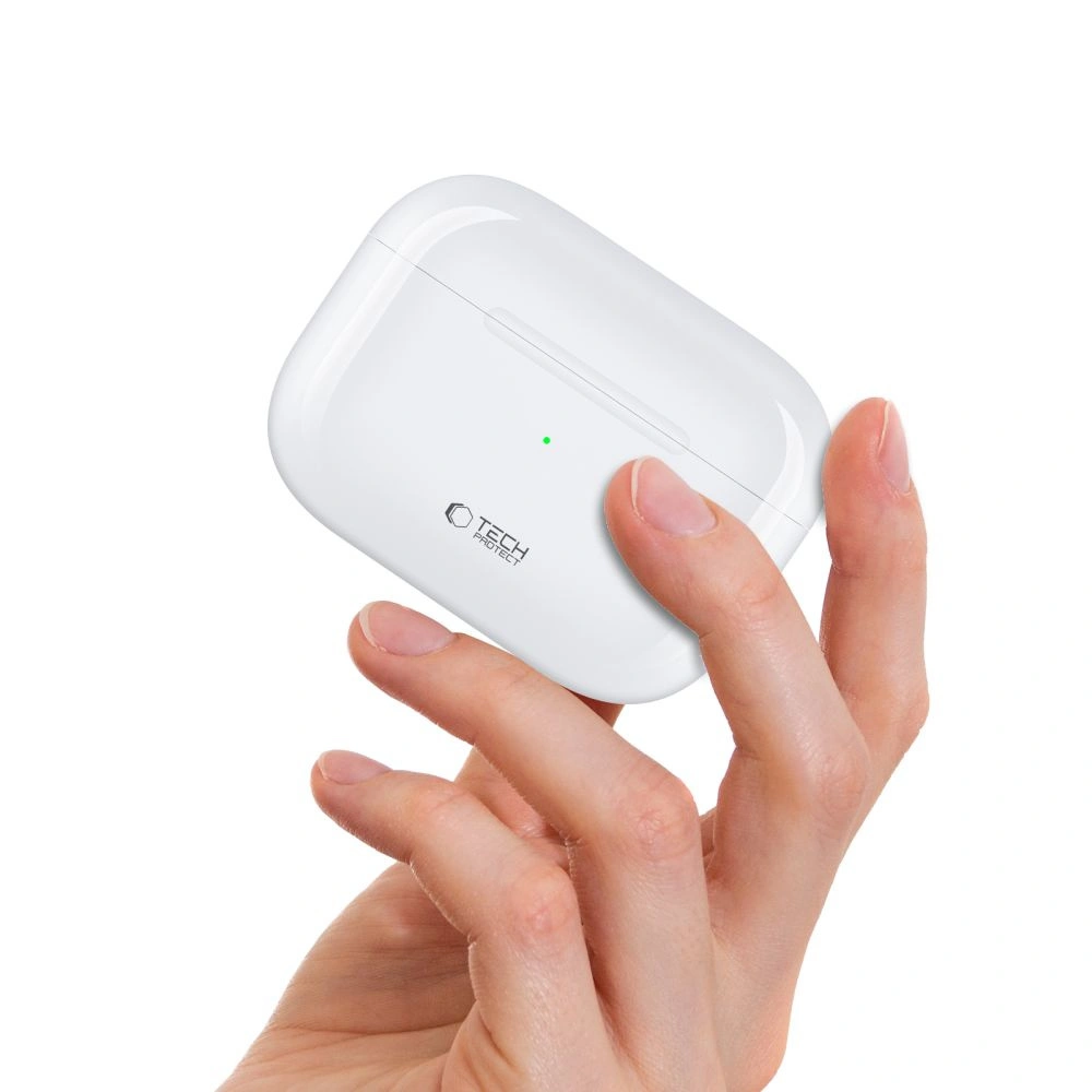 Słuchawki bezprzewodowe douszne Tech-Protect UltraBoost TWS Earphone Core white