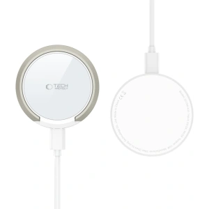 Kup Ładowarka bezprzewodowa Tech-Protect QI15W-A33 Magnetic MagSafe Wireless Charger White - THP2787 - {ean13} - Sklep Home Screen