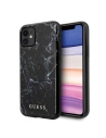 Guess Apple Tasche GUHCN61PCUMABK iPhone 11 schwarz/schwarz Marmor