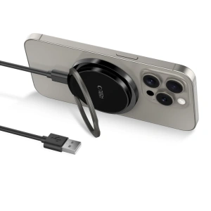 Kup Ładowarka bezprzewodowa Tech-Protect QI15W-A33 Magnetic MagSafe Wireless Charger Black - THP2788 - {ean13} - Sklep Home Screen
