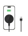 Kup Ładowarka bezprzewodowa Tech-Protect QI15W-A33 Magnetic MagSafe Wireless Charger Black - THP2788 - {ean13} - Sklep Home Screen