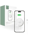 Încărcător wireless Tech-Protect QI15W-A34 Magnetic MagSafe Wireless Charger Alb