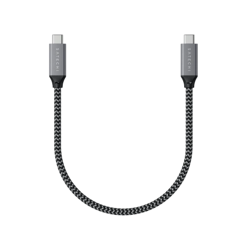 Kup Kábel Satechi USB-C / USB-C 100W, 40Gbps, 25cm űrszürke - STH125 - {ean13} - Sklep Home Screen