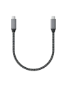 Kabel Satechi USB-C / USB-C 100W, 40Gbps, 25cm space gray