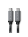 Kup Cablul Satechi USB-C / USB-C 100W, 40Gbps, 25cm gri spațial - STH125 - {ean13} - Sklep Home Screen