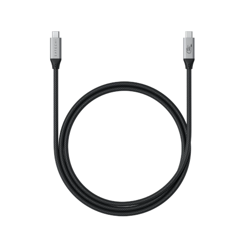 Buy Satechi USB-C / USB-C, USB 4.0, 240W, 40Gbp,s 8K60Hz / 4K120Hz space gray - STH127 - {ean13} - Home Screen Store Europe