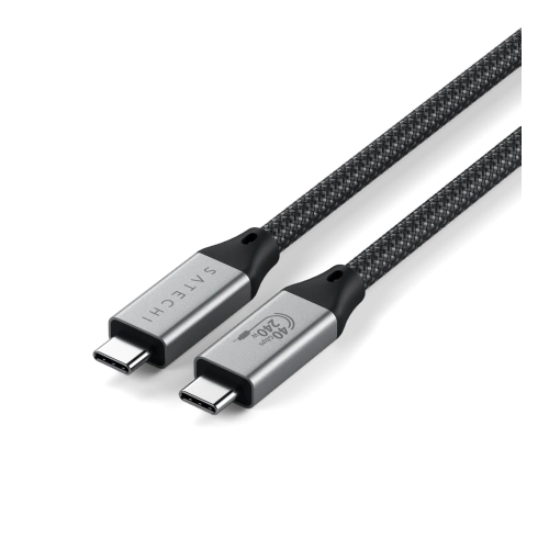 Buy Satechi USB-C / USB-C, USB 4.0, 240W, 40Gbp,s 8K60Hz / 4K120Hz space gray - STH127 - {ean13} - Home Screen Store Europe