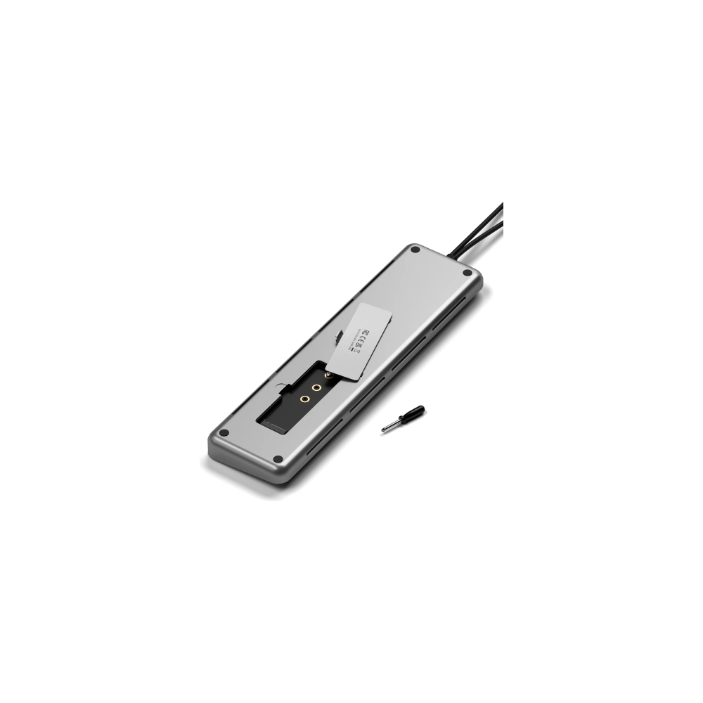 Stacja dokująca Satechi Dual Dock Stand MacBook 2xUSB-C / USB-C PD 75W,2xUSB-C,2xHDMI 2.0, DP 1.4 Port, 2xUSB-A,RJ45,M.2 SATA/NVMe