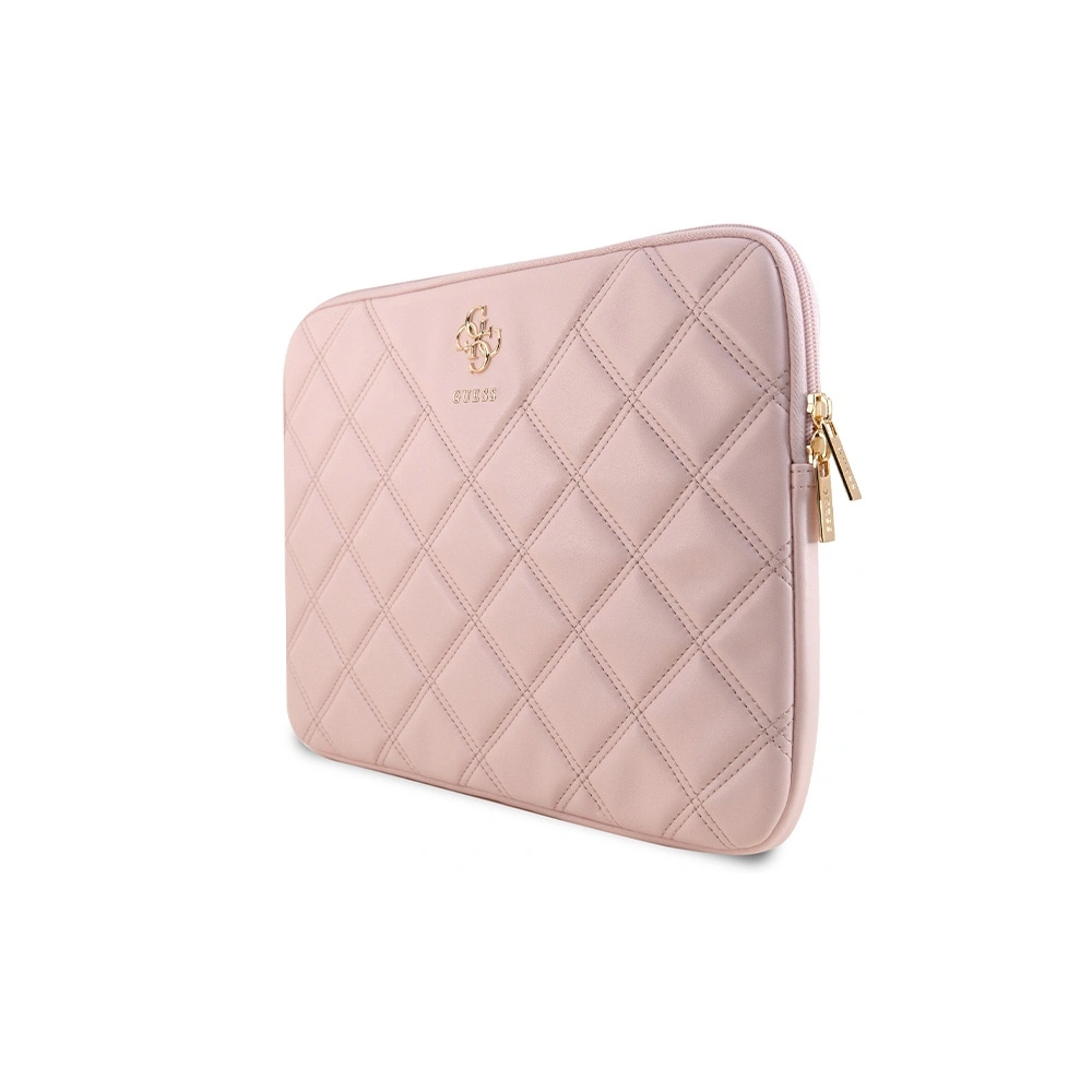 Torba Guess Sleeve GUCS14ZPSQSSGP 14" Quilted 4G różowy/pink