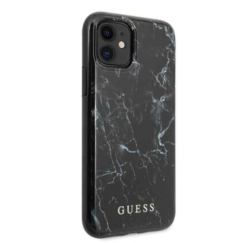 Kup Guess Apple Tasche GUHCN61PCUMABK iPhone 11 schwarz/schwarz Marmor - GUE230BLK - {ean13} - Sklep Home Screen