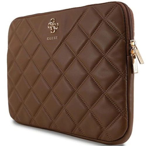 Kup Torba Guess Sleeve GUCS14ZPSQSSGW 14" prošívaná 4G hnědá/brown - GUE3391 - {ean13} - Sklep Home Screen