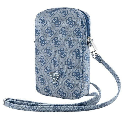 Kup Torebă Guess GUWBZP4GFTSB Zip 4G Triangle albastru/blue - GUE3392 - {ean13} - Sklep Home Screen