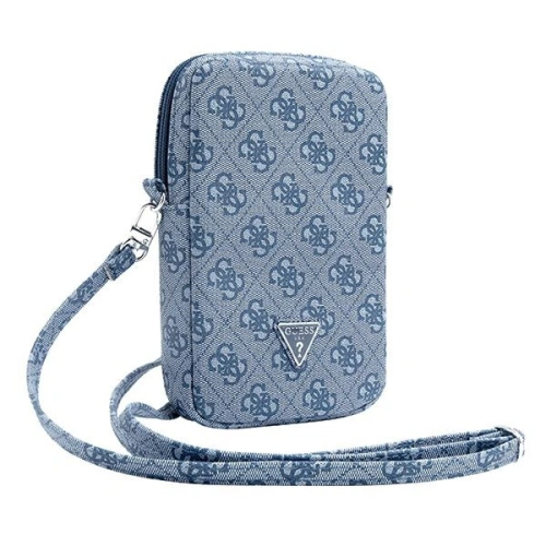 Kup Torebă Guess GUWBZP4GFTSB Zip 4G Triangle albastru/blue - GUE3392 - {ean13} - Sklep Home Screen