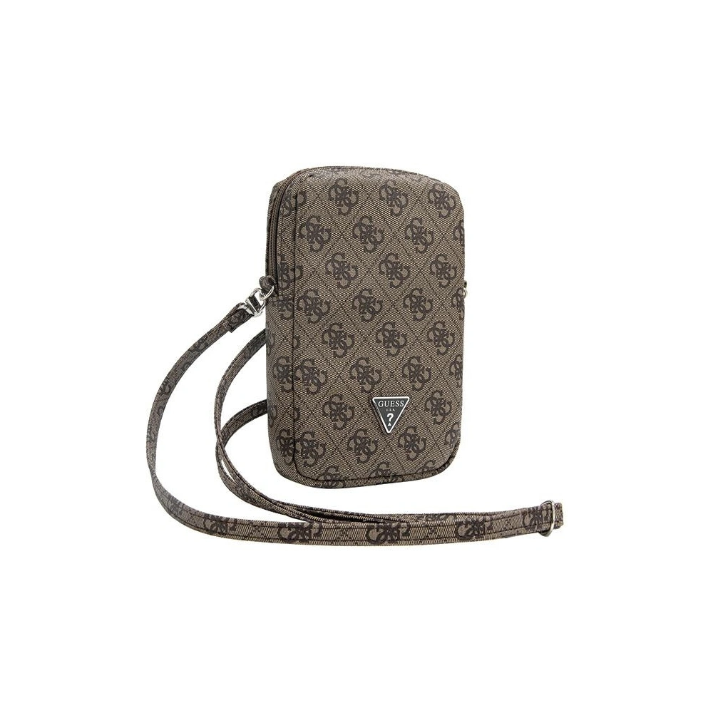 Torebka Guess GUWBZP4GFTSW Zip 4G Triangle brązowy/brown
