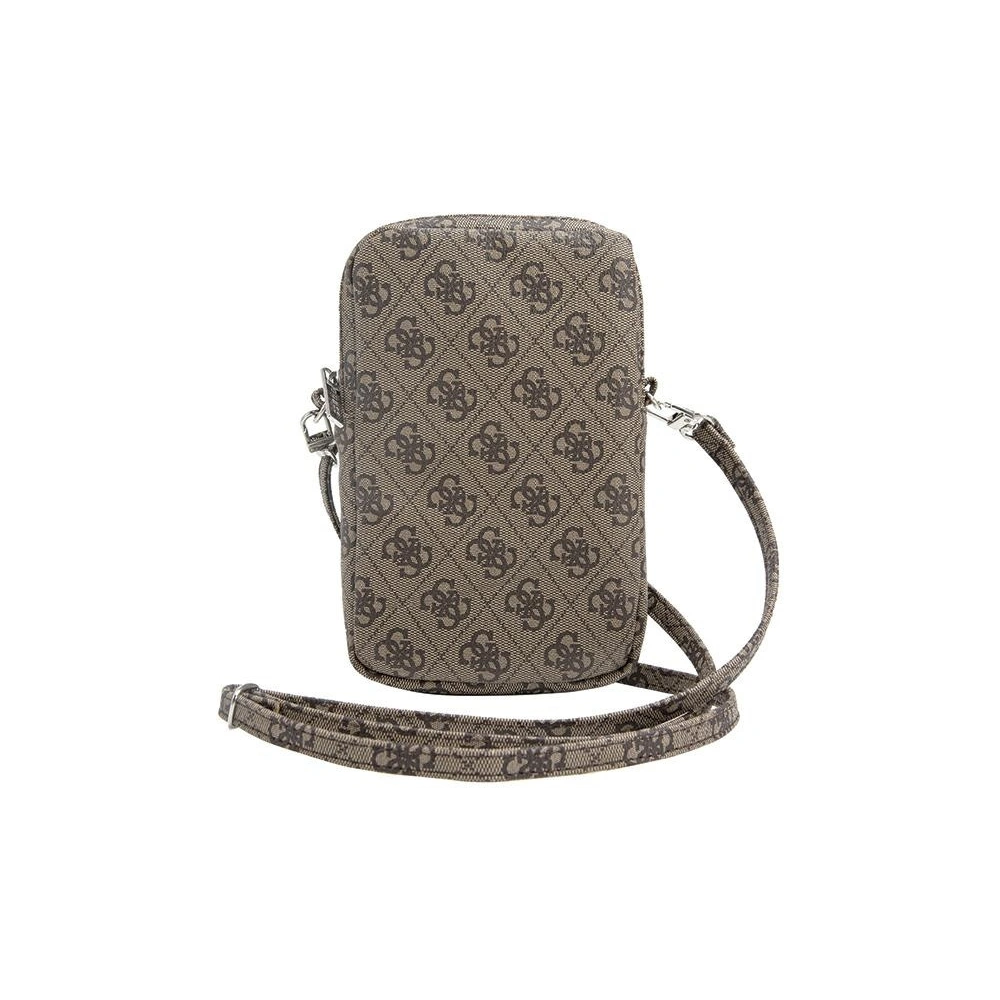 Torebka Guess GUWBZP4GFTSW Zip 4G Triangle brązowy/brown