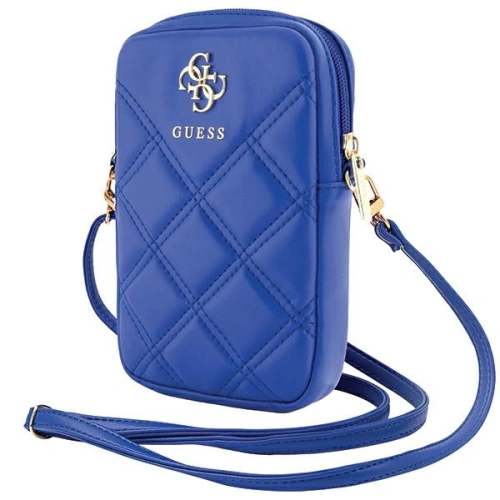 Kup Torebka Guess GUWBZPSQSSGB Zip Quilted 4G niebieski/blue - GUE3396 - {ean13} - Sklep Home Screen