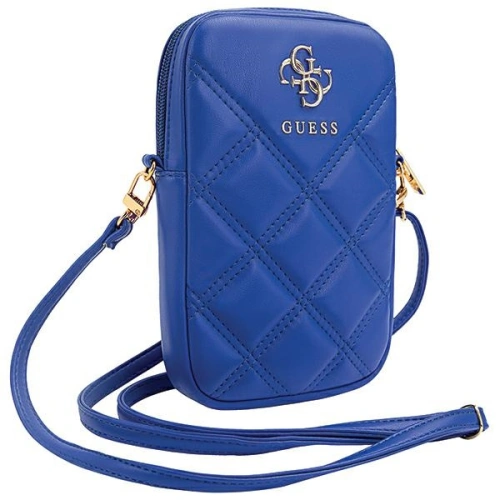 Kup Torebka Guess GUWBZPSQSSGB Zip Quilted 4G modrá/blue - GUE3396 - {ean13} - Sklep Home Screen