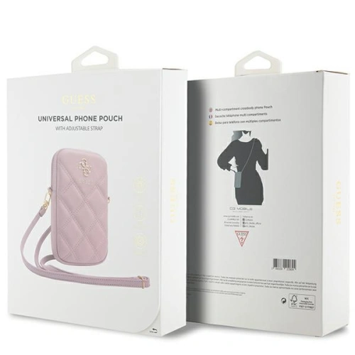 Kup Torebka Guess GUWBZPSQSSGP Zip Quilted 4G różowy/pink - GUE3398 - {ean13} - Sklep Home Screen