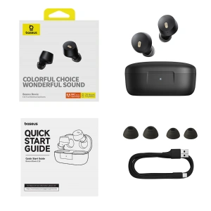Kup Căști wireless in-ear Baseus Bowie E18 TWS ENC IPX4 negre - BSU4883 - {ean13} - Sklep Home Screen