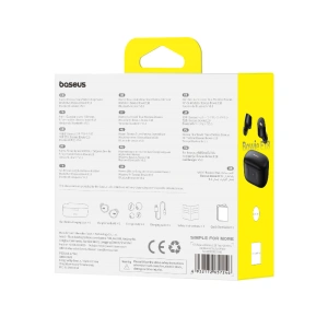 Kup Căști wireless in-ear Baseus Bowie E18 TWS ENC IPX4 negre - BSU4883 - {ean13} - Sklep Home Screen