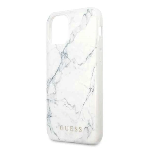 Kup Guess Apple Tasche GUHCN61PCUMAWH iPhone 11 weiß/weiß Marmor - GUE231WHT - {ean13} - Sklep Home Screen