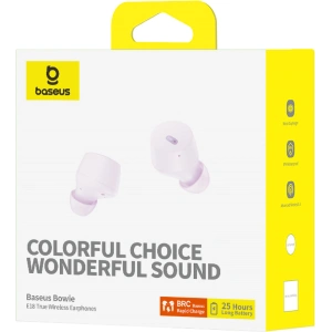 Kup Căști wireless in-ear Baseus Bowie E18 TWS ENC IPX4 violet - BSU4885 - {ean13} - Sklep Home Screen