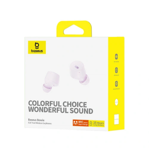 Kup Căști wireless in-ear Baseus Bowie E18 TWS ENC IPX4 violet - BSU4885 - {ean13} - Sklep Home Screen