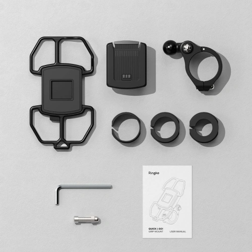 Kup Fahrradhalterung Ringke Quick & Go Bike Mount Schwarz - RGK1977 - {ean13} - Sklep Home Screen