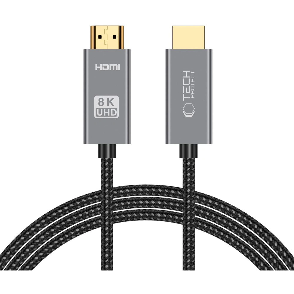 Kabel Tech-Protect Ultraboost HDMI 2.1 4K120Hz / 8K60Hz 200cm Black