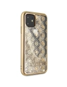 Kup Etui Guess GUHCN61PEOLGGO Apple iPhone 11 aurie/gold hard case 4G Peony Liquid Glitter - GUE232GLD - {ean13} - Sklep Home Screen