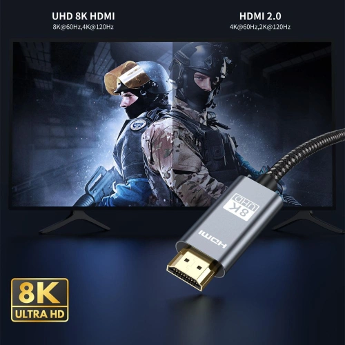 Kup Cablul Tech-Protect Ultraboost HDMI 2.1 4K120Hz / 8K60Hz 100cm Negru - THP2791 - {ean13} - Sklep Home Screen