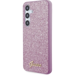 Kup Case Guess GGUHCS24MHGGSHU Samsung Galaxy S24+ Plus Hardcase Glitter Script lila/purple - GUE3400 - {ean13} - Sklep Home Screen