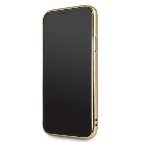 Kup Etui Guess GUHCN61PEOLGGO Apple iPhone 11 aurie/gold hard case 4G Peony Liquid Glitter - GUE232GLD - {ean13} - Sklep Home Screen