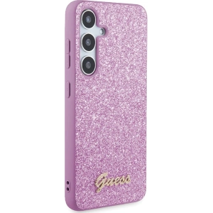 Kup Etui Guess GGUHCS24MHGGSHU Samsung Galaxy S24+ Plus hardcase Glitter Script fioletowy/purple - GUE3400 - {ean13} - Sklep Home Screen