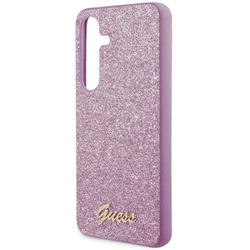 Kup Etui Guess GGUHCS24MHGGSHU Samsung Galaxy S24+ Plus hardcase Glitter Script fioletowy/purple - GUE3400 - {ean13} - Sklep Home Screen
