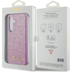 Kup Etui Guess GGUHCS24MHGGSHU Samsung Galaxy S24+ Plus hardcase Glitter Script fioletowy/purple - GUE3400 - {ean13} - Sklep Home Screen