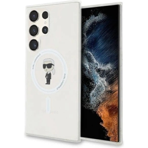 Kup Etui Karl Lagerfeld KLHMS24LHFCKNOT Samsung Galaxy S24 Ultra hardcase IML Ikonik MagSafe průhledné - KLD1948 - {ean13} - Sklep Home Screen