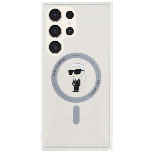 Kup Etui Karl Lagerfeld KLHMS24LHFCKNOT Samsung Galaxy S24 Ultra hardcase IML Ikonik MagSafe transparent - KLD1948 - {ean13} - Sklep Home Screen