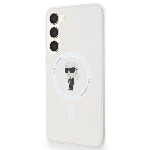 Kup Case Karl Lagerfeld KLHMS24MHFCKNOT Samsung Galaxy S24+ Plus Hardcase IML Ikonik MagSafe transparent - KLD1949 - {ean13} - Sklep Home Screen