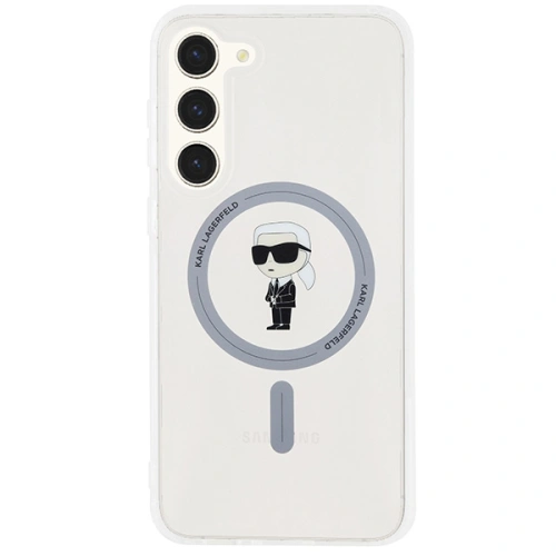 Kup Case Karl Lagerfeld KLHMS24MHFCKNOT Samsung Galaxy S24+ Plus Hardcase IML Ikonik MagSafe transparent - KLD1949 - {ean13} - Sklep Home Screen