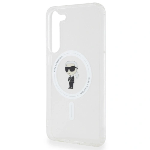 Kup Case Karl Lagerfeld KLHMS24MHFCKNOT Samsung Galaxy S24+ Plus Hardcase IML Ikonik MagSafe transparent - KLD1949 - {ean13} - Sklep Home Screen