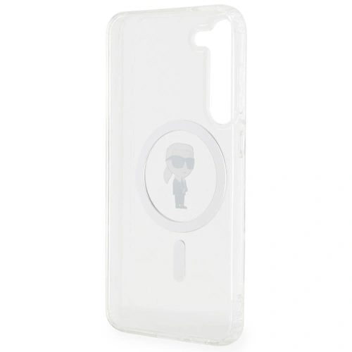 Kup Case Karl Lagerfeld KLHMS24MHFCKNOT Samsung Galaxy S24+ Plus Hardcase IML Ikonik MagSafe transparent - KLD1949 - {ean13} - Sklep Home Screen