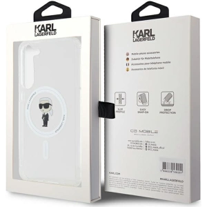 Kup Etui Karl Lagerfeld KLHMS24MHFCKNOT Samsung Galaxy S24+ Plus hardcase IML Ikonik MagSafe transparent - KLD1949 - {ean13} - Sklep Home Screen
