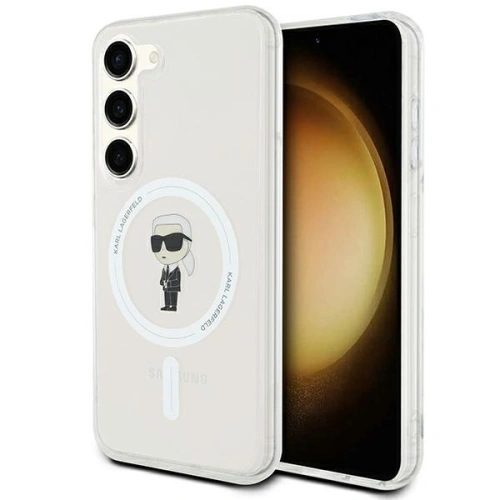 Kup Case Karl Lagerfeld KLHMS24SHFCKNOT Samsung Galaxy S24 Hardcase IML Ikonik MagSafe transparent - KLD1950 - {ean13} - Sklep Home Screen
