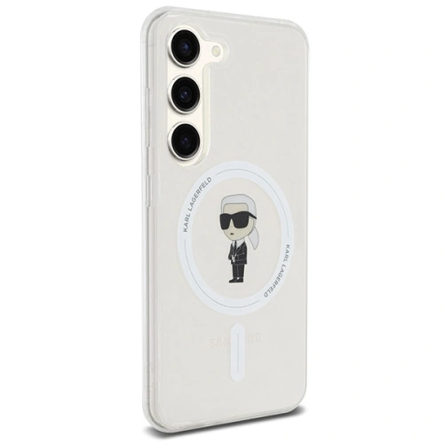 Kup Case Karl Lagerfeld KLHMS24SHFCKNOT Samsung Galaxy S24 Hardcase IML Ikonik MagSafe transparent - KLD1950 - {ean13} - Sklep Home Screen
