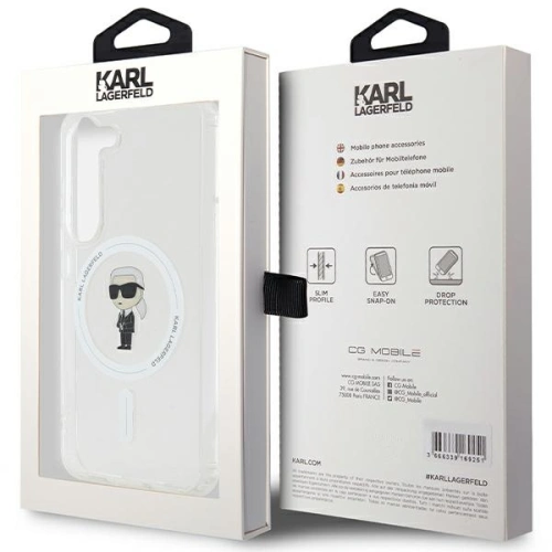 Kup Etui Karl Lagerfeld KLHMS24SHFCKNOT Samsung Galaxy S24 hardcase IML Ikonik MagSafe transparent - KLD1950 - {ean13} - Sklep Home Screen